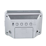 Constant digital alarm clock large display silver - British product