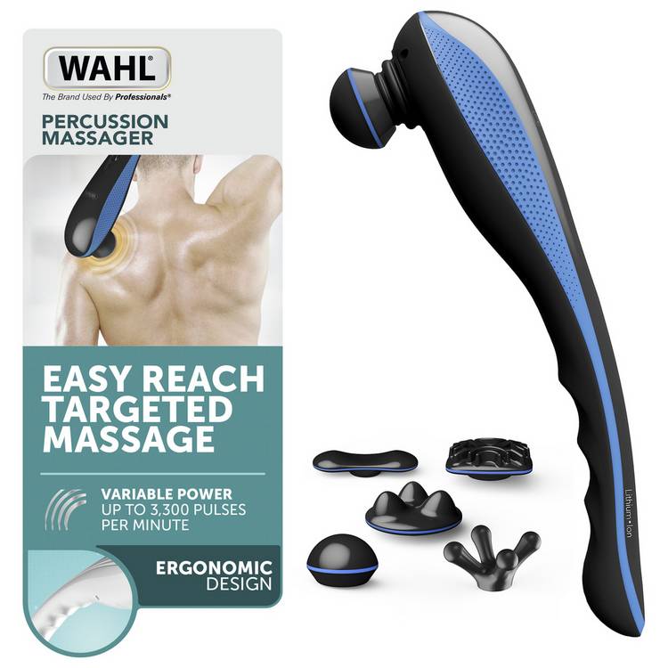 Wahl deep tissue cordless massage gun, imported from the UK