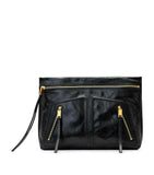 AllSaints buffalo leather clutch pouch - UK version