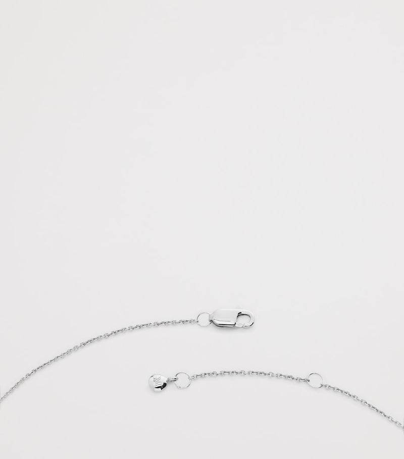 Monica Vinader sterling silver Gemini zodiac necklace 46cm - British product