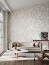 Next Harlequin Sumi White Wallpaper 10.05m- Buy online at McGrocer