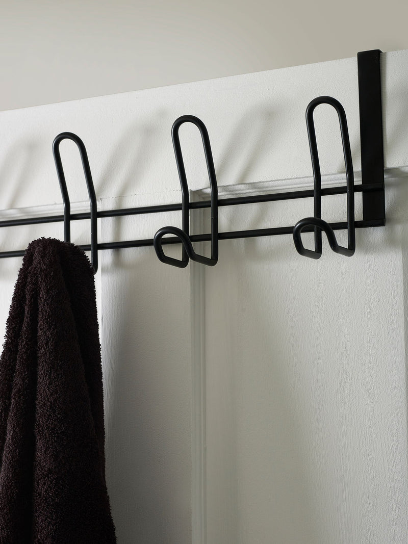 Black Over Door Hook - British product
