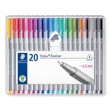 Staedtler Triplus Fineliner Coloured Pens 20 per pack GOODS M&S