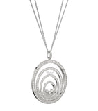 Chopard white gold diamond pendant necklace from Happy Spirit (British brand)