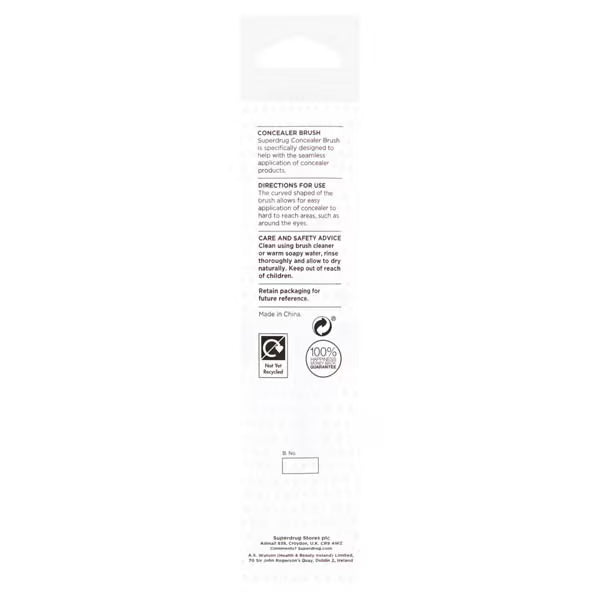 Superdrug concealer brush (British brand)
