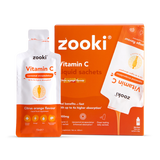 Holland & Barrett Zooki Liposomal Vitamin C Citrus Orange Liquid Sachets 30 x 15ml- Buy online at McGrocer