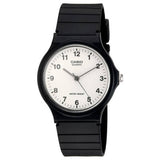 Argos Casio Unisex Analogue White Dial Black Resin Strap Watch- Buy online at McGrocer