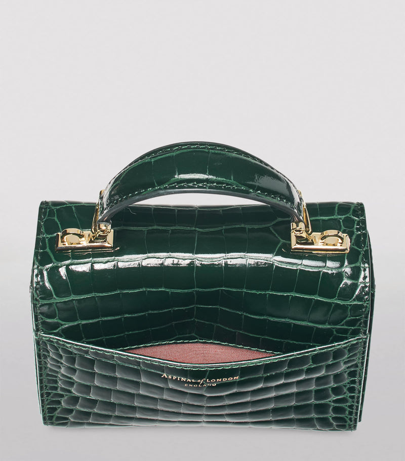 Aspinal of London Mini Mayfair top-handle bag, imported from the UK