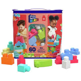 Mega Bloks building blocks bag pastel 60-piece, imported from the UK
