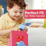 Mega Bloks building blocks bag pastel 60-piece, imported from the UK