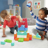 Mega Bloks building blocks bag pastel 60-piece, imported from the UK