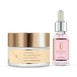 Holland & Barrett Erth Skin London Rose Blossom Glow Facial Oil 30ml and Vitamin C Bio Brightening Moisturiser 50ml Duo- Buy online at McGrocer