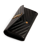 Saint Laurent Envelope leather wallet H11cm W19cm, UK version
