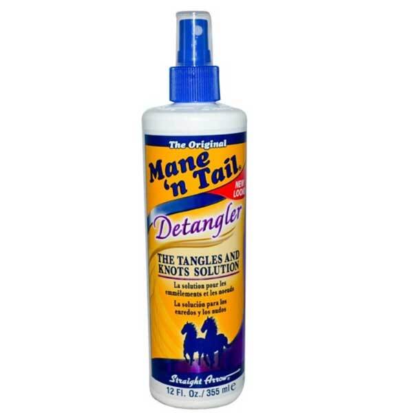 Mane n Tail detangler spray bottle for hair imported from the UK