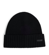Harrods BOSS Virgin Wool Logo-Badge Beanie- Buy online at McGrocer