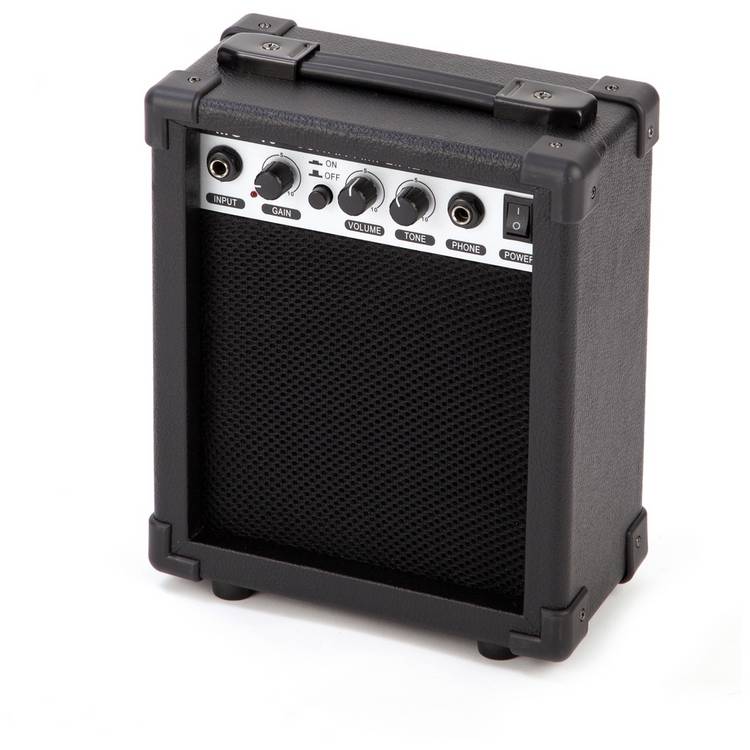 RockJam guitar kit with amp black 39-inch - British product