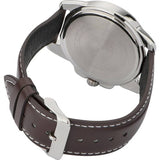 Casio watch brown genuine leather strap, imported from the UK
