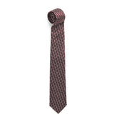 Harrods Isaia Silk Geometric Jacquard Tie- Buy online at McGrocer
