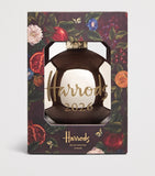 Harrods 2026 Year Bauble glass ornament - British product