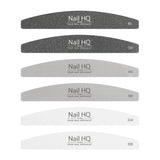 Nail HQ Ultimate Nail Shape & Finish Set 3 Pack, imported from the UK