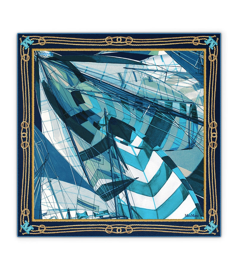 Max Mara silk printed scarf (British brand)