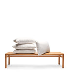 Vispring adjustable wool-filled pillow 75cm x 50cm (British brand)