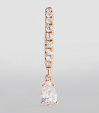 Anita Ko single huggie earring rose gold diamond, imported from the UK