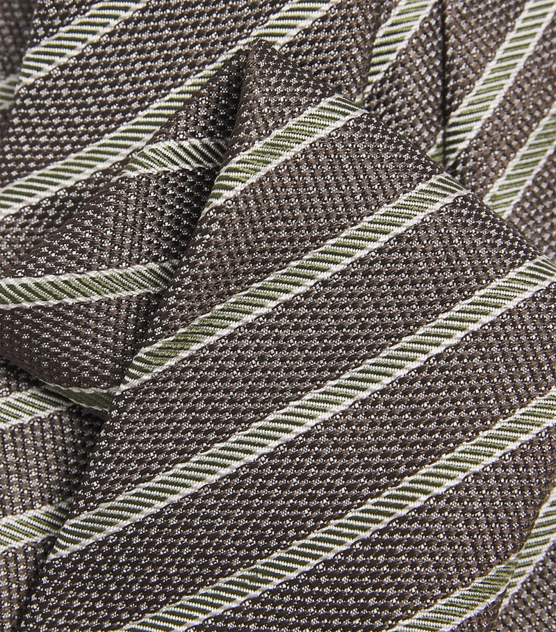 Emporio Armani silk stripe tie - British product