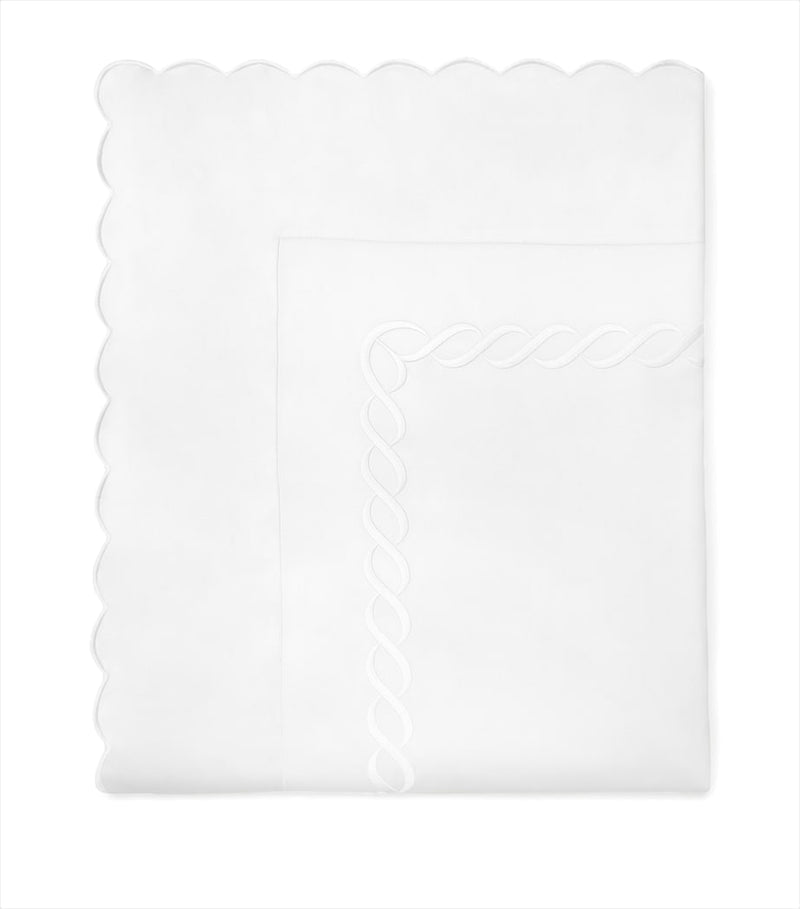 Pratesi Treccia flat sheet super king 300x270cm (British brand)