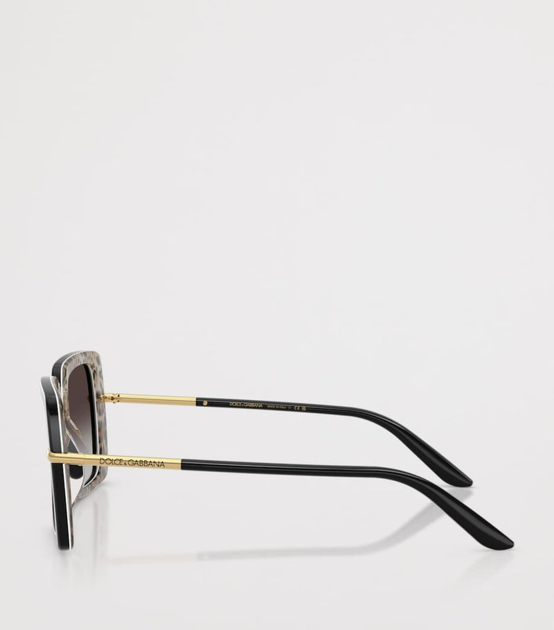 Dolce&Gabbana DNA acetate square sunglasses - British product