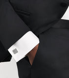 Tateossian Thompson engraved cufflinks and studs set, imported from the UK