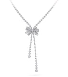 Graff Tilda's Bow white gold diamond necklace, UK version