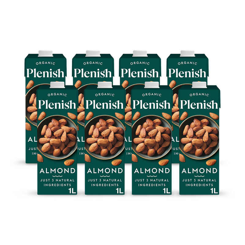 Plenish Organic Almond Drink 8 x 1L
