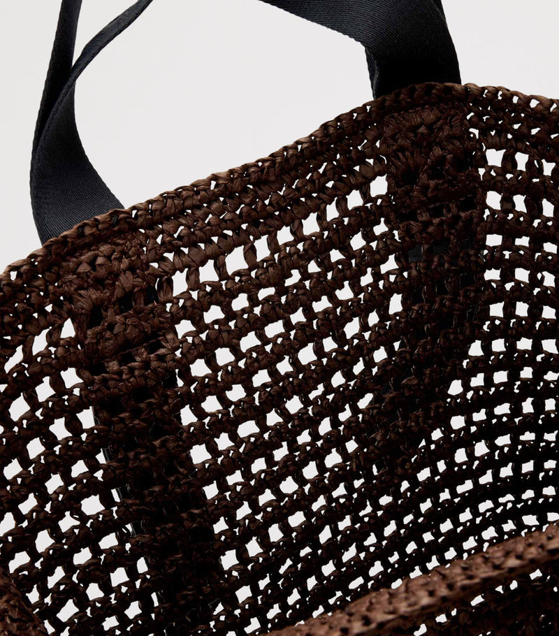 AllSaints Lullah straw tote bag, UK version