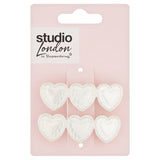 DNR Studio London Heart Hair Clip 2 Pack
