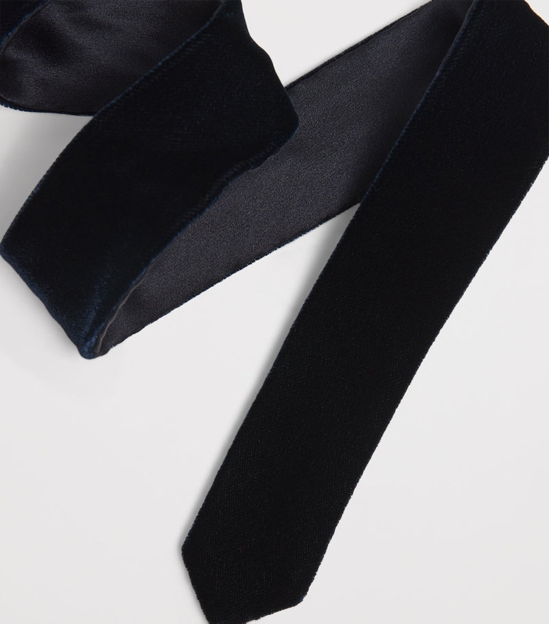 Giorgio Armani velvet tie 8cm, imported from the UK