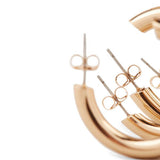 Superdrug Studio Gold Tone 2 Pack Fashion Hoops GOODS Superdrug