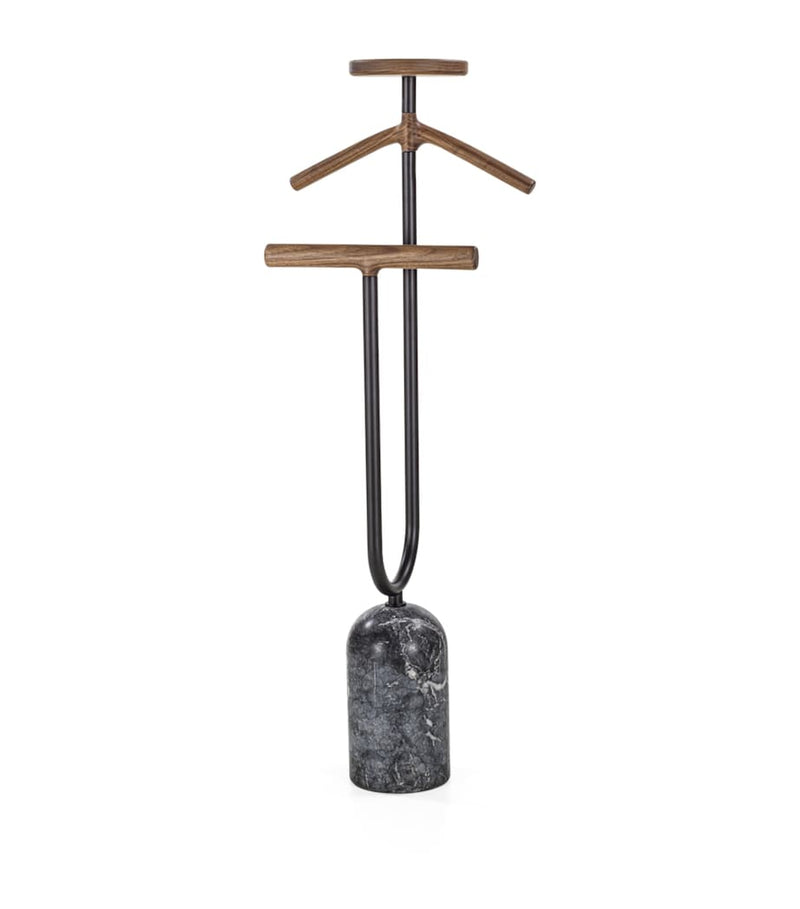 Porada Ekero valet stand with marble base, imported from the UK