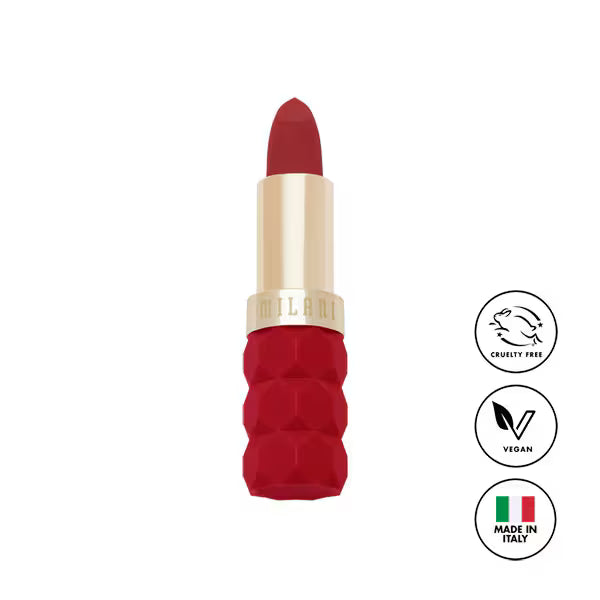 Milani Color Fetish Matte Poppy lipstick (British brand)