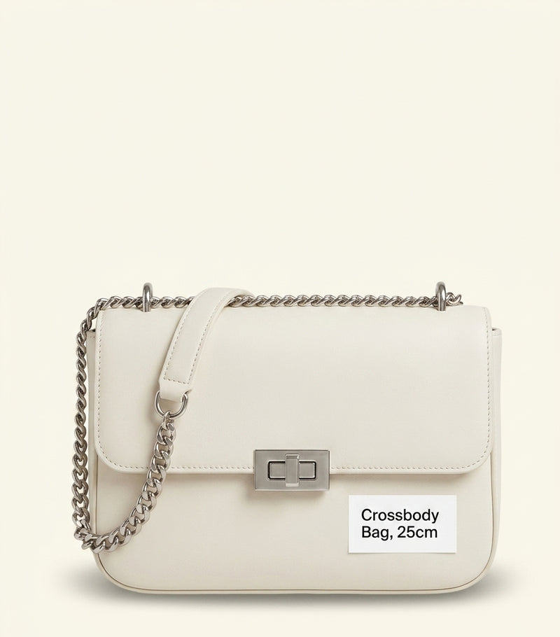 Alexander McQueen croc-embossed leather satchel, imported from the UK