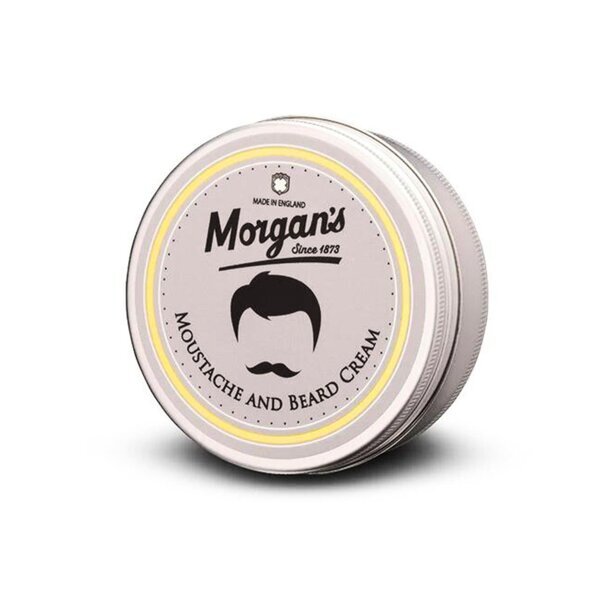 Morgan's Moustache and Beard Cream 75ml, imported from the UK