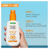 Garnier Ambre Solaire Hydra 24 SPF 50 Sun Spray 150ml - British product