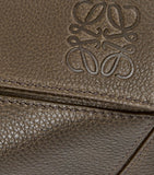 LOEWE Puzzle Edge large leather top-handle bag, imported from the UK