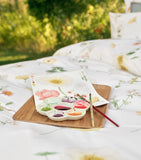 Schlossberg cotton sateen Zinnia king duvet cover - British product