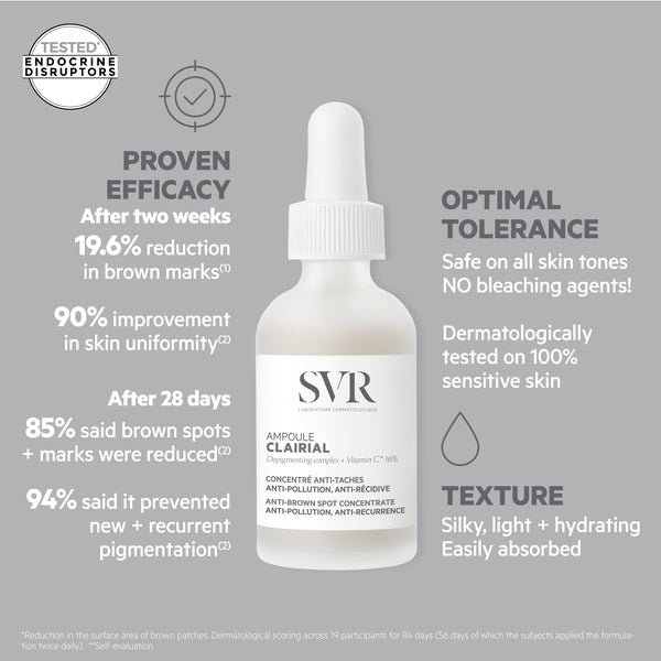 SVR Clairial Ampoule 30ml face serum (British brand)