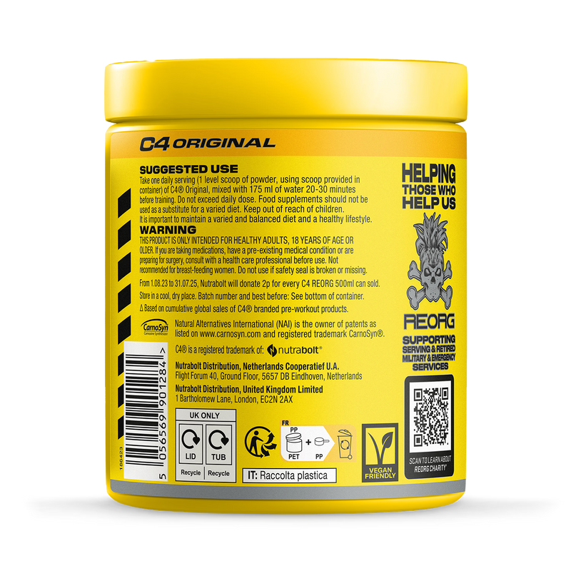 Cellucor C4 Pre Workout Powder Pineapple 198g - British product