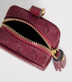 Anya Hindmarch Jacquard Logo Earphones Case