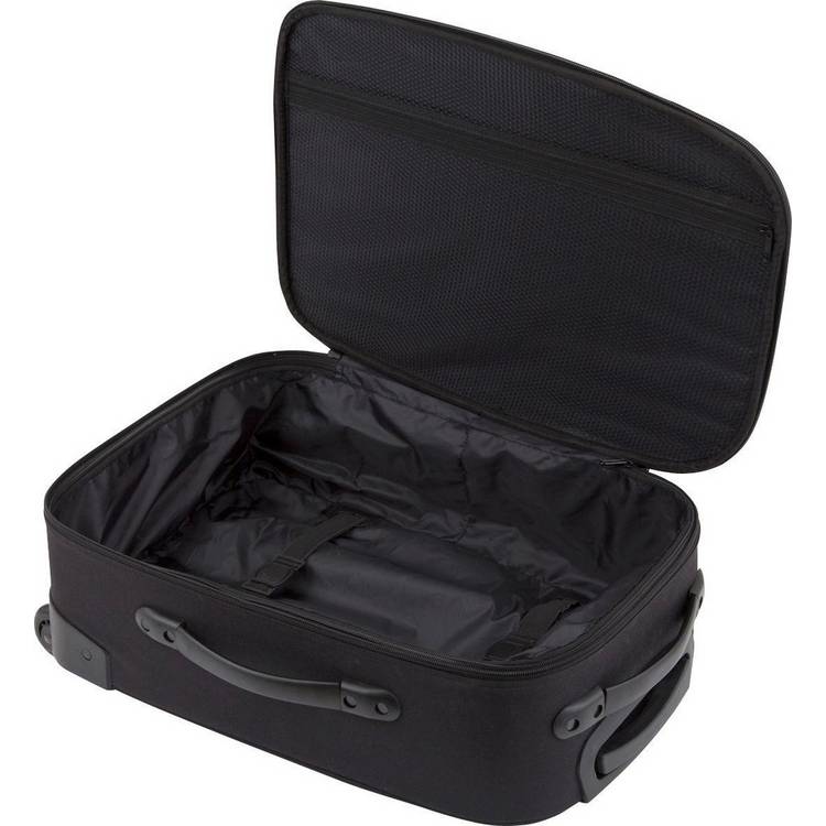 it Luggage soft cabin suitcase black 39 litres, imported from the UK