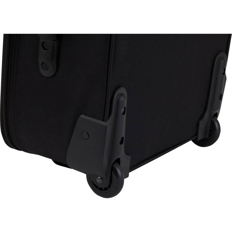 it Luggage soft cabin suitcase black 39 litres, imported from the UK