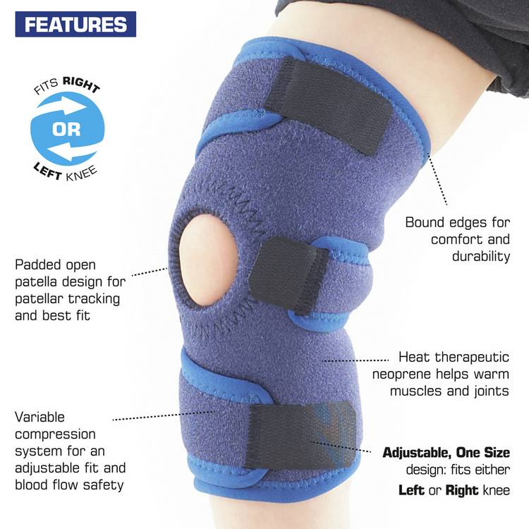 Neo G Kids Open Knee Support, UK version